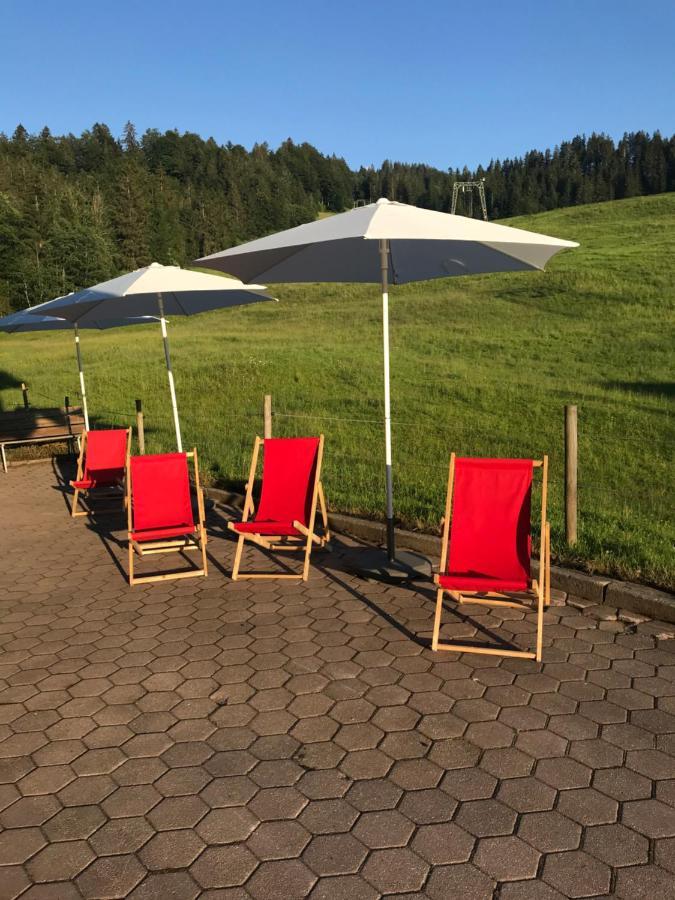 Kleine Ferienwohnung Am Rande Der Wildnis Sibratsgfäll Exterior foto