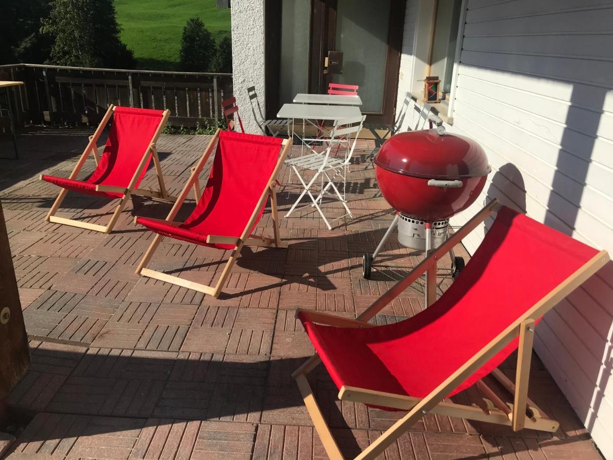 Kleine Ferienwohnung Am Rande Der Wildnis Sibratsgfäll Exterior foto